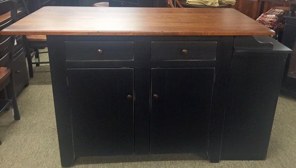 Amish Island - Standard Base & Large Top