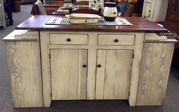 Amish Island - Standard Base & Large Top