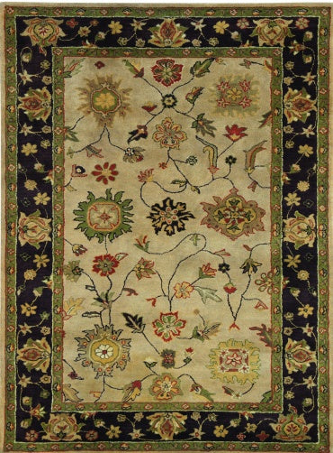 Charisma 1409-180 Ivory/Eggplant