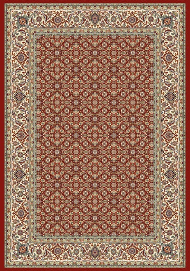 Ancient Garden 57011-Red/Ivory