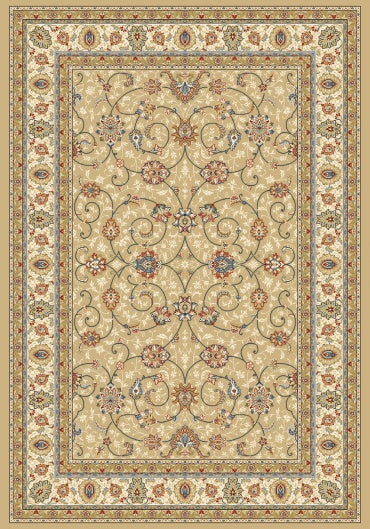 Ancient Garden 57120-Lt. Gold/Ivory