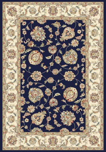 Ancient Garden 57365-Blue/Ivory