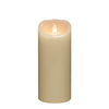 Mirage Smooth Pillar Candles - Cream 3" Diameter