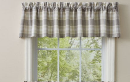 Weathered Oak Valance