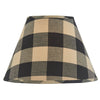 Wicklow Check Lampshade - Black