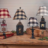 Wicklow Check Lampshade - Black