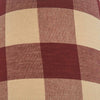 Wicklow Check Lampshade - Garnet