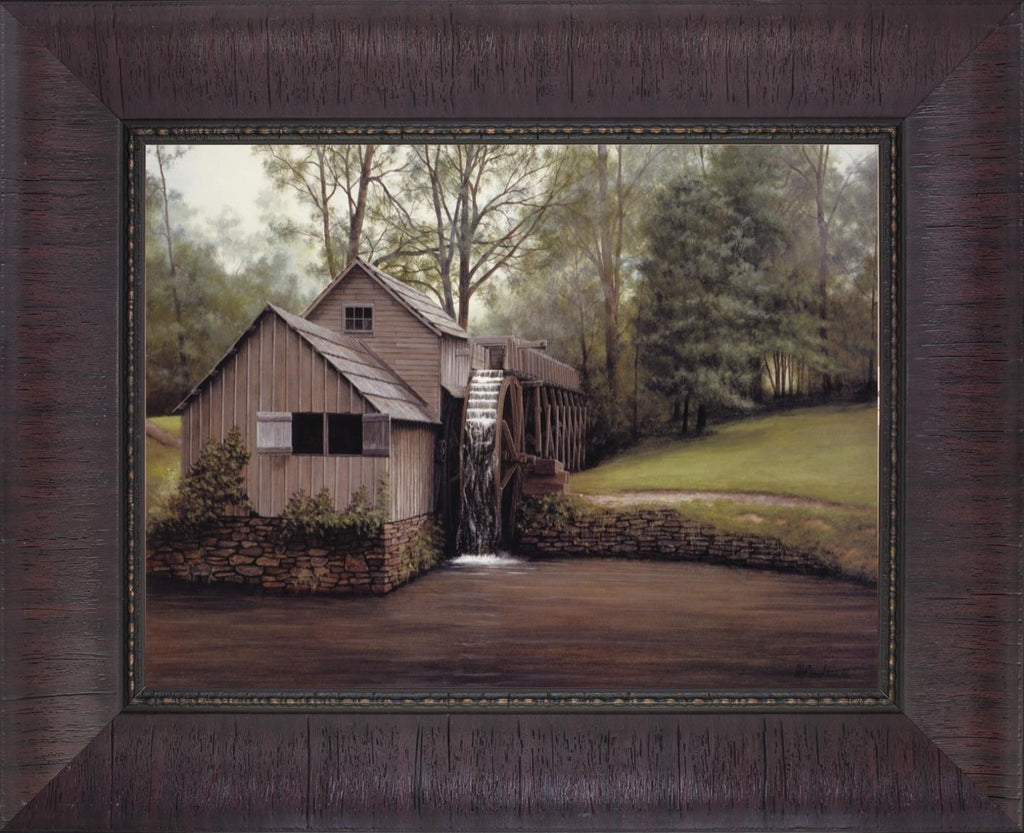 Mabry Mill - Brown Leather Frame