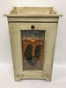 Trash Bin with Rooster Panel