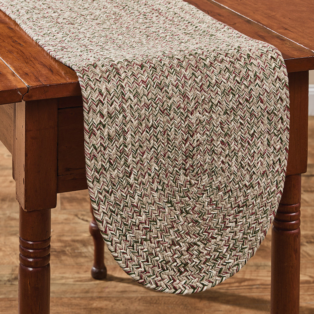 Spice Bin Braided Table Runners - Ginger