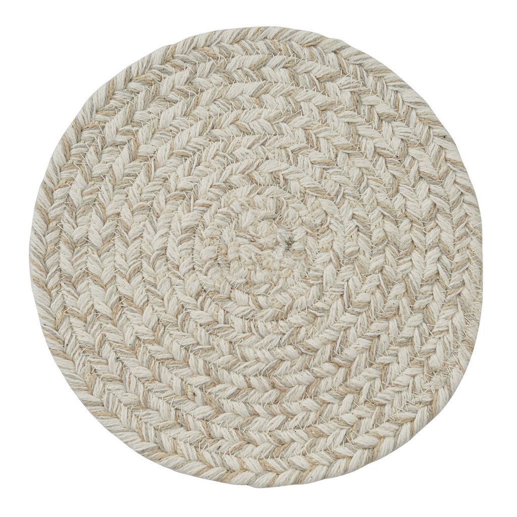 Spice Bin Braided Trivet - Sea Salt