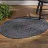 Spice Bin Braided Rug - Pepper