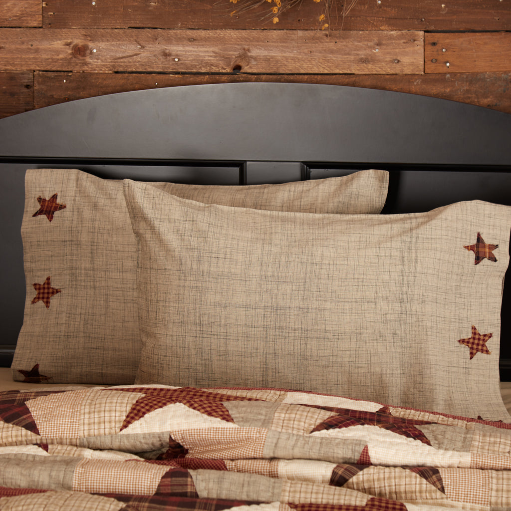 Abilene Star Pillow Case Set