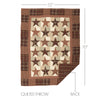 Abilene Star Quilted Throw