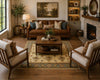 RUG 5 IN 4/26 AUCTION-HAND-TUFTED--Charisma 1403-100 Ivory/Blue