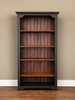 Bookcase-J18 6' Large Open-Black with Michael's Cherry