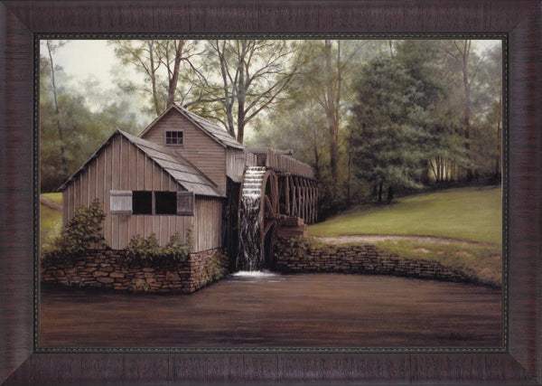 Mabry Mill - Brown Leather Frame