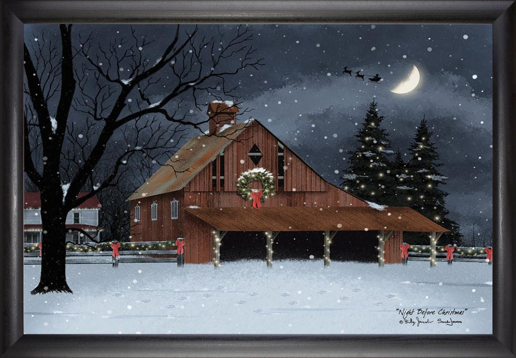 Night Before Christmas Framed Print