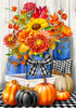 Autumn Mason Jars Garden Flag