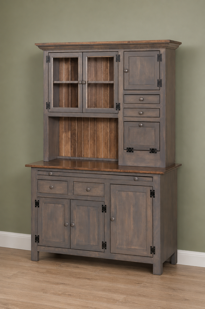 Hutch-J4 Medium Hoosier Cabinet