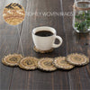 Kettle Grove Jute Coasters - Set of 6