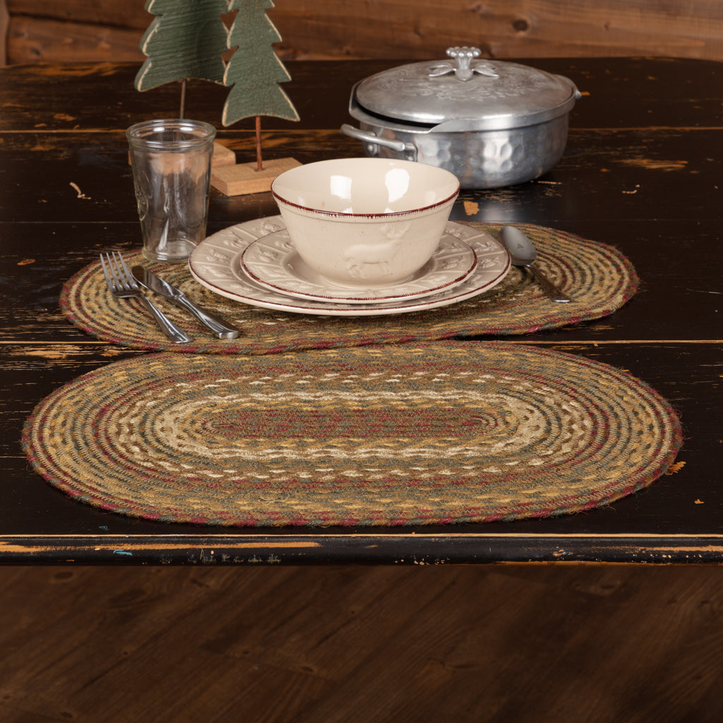 Tea Cabin Jute Placemats - Set of 6