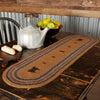 Heritage Farms Sheep Jute Braided Table Runner