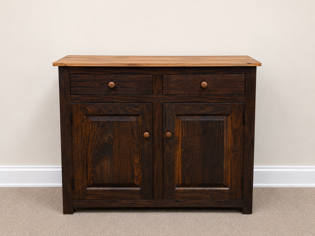 Buffet-CT69 Dutch with Raised Panel Doors- Rich Tobacco with Seely