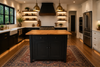 Amish-J83SP-CT63 Amish Island 3 piece set
