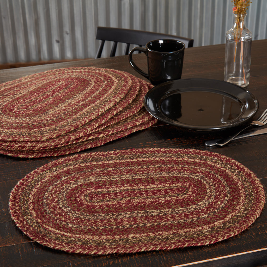 Cider Mill Jute Placemats - 12x18 - Set of 6