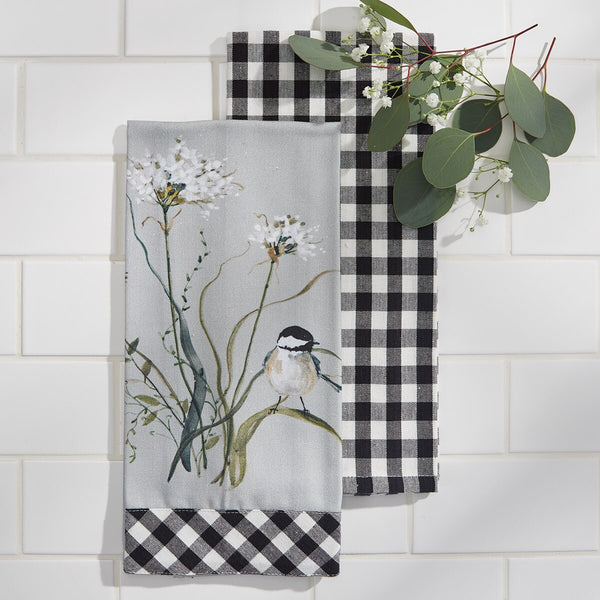 Bouquet Of Grace 2 Dishtowel Set