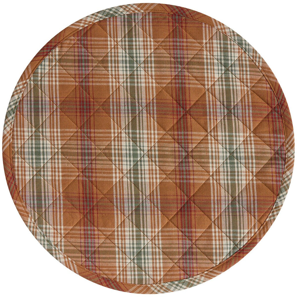 Kincaid Quilted Round Placemats - Set of 12