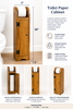 Toilet Paper Cabinet-Seely with Solid Panel Door