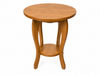 Featured Find: Amish-Made Pine Round Accent Table – Seely