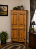Pie Safe - 72" Double Split Door with Raised Panels-Seely