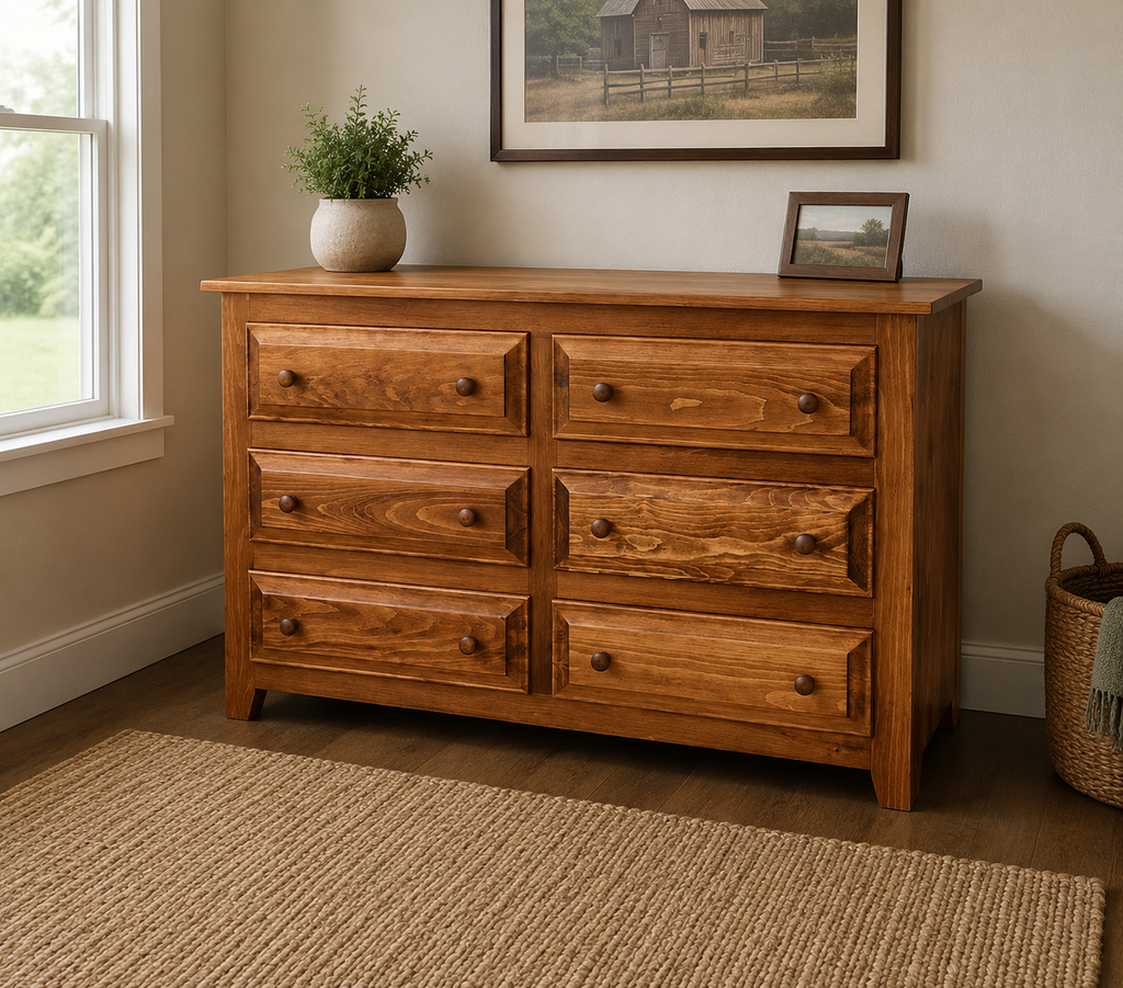 Dresser-6 Drawer - Seely
