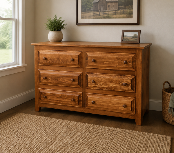 Dresser-6 Drawer - Seely