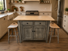 Amish-J83SP-CT63 Amish Island 3 piece set