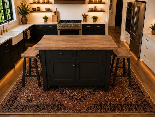 Amish-J83SP-CT63 Amish Island 3 piece set