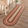 Ginger Spice Jute Rug/Runner with Pad