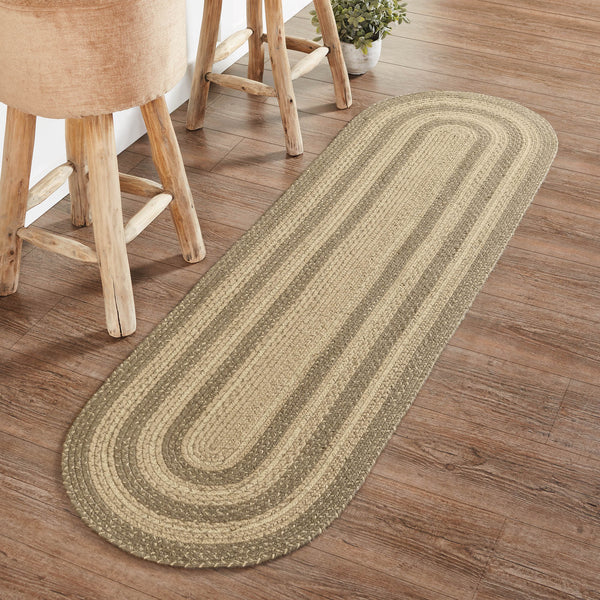 Cobblestone Braided Runner Rug