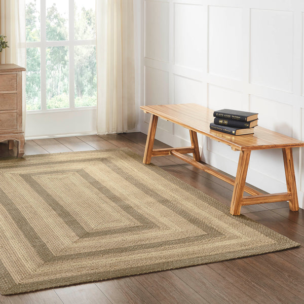 Cobblestone Jute Braided Rug - Rectangle