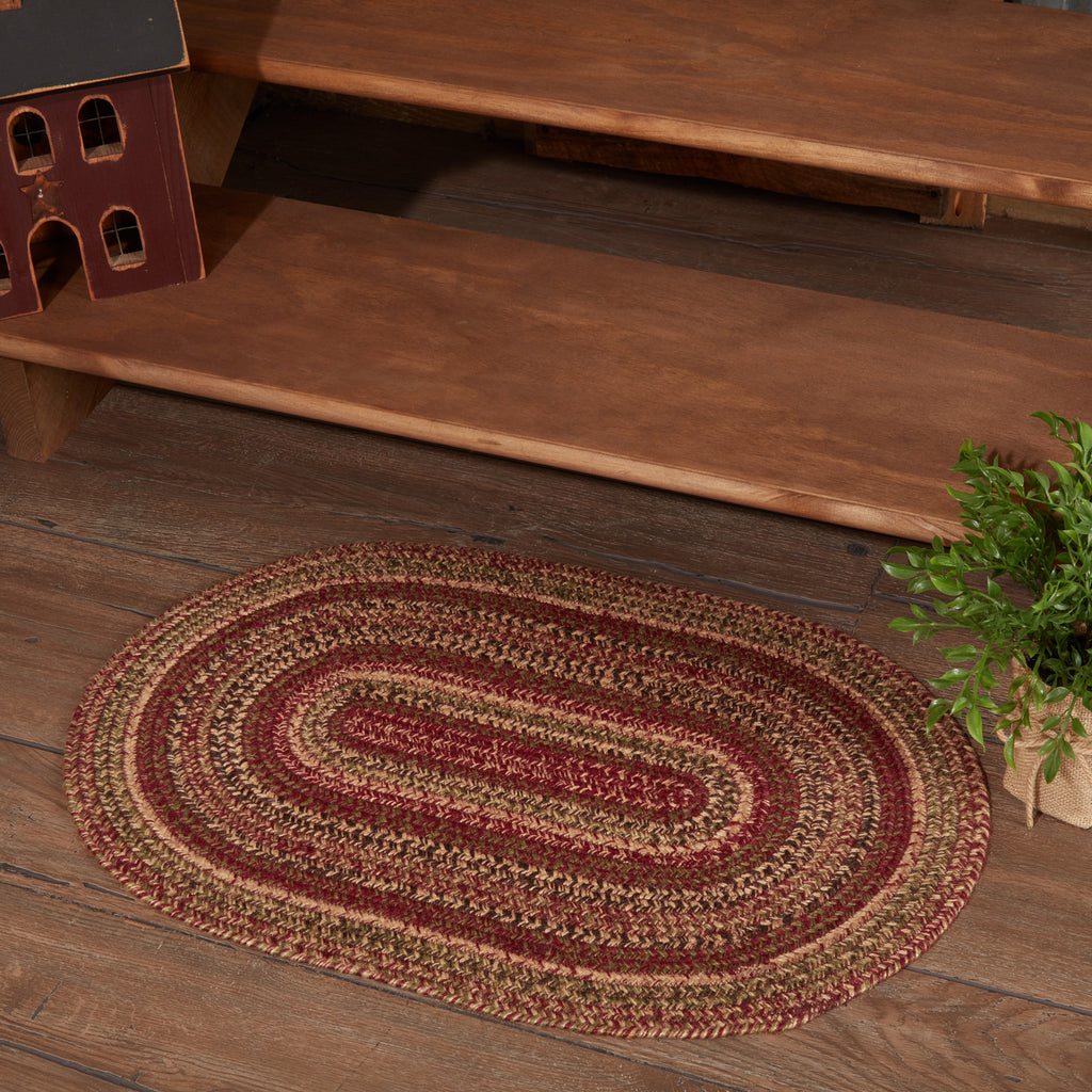 Cider Mill Oval Braided Rug