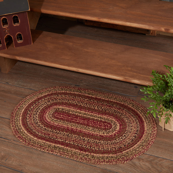 Cider Mill Oval Rugs with Pads
