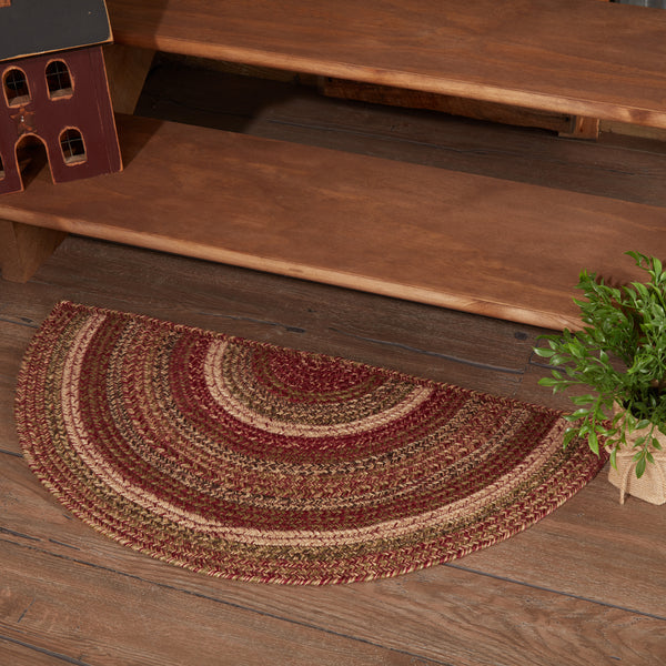 Cider Mill Half Circle Rug 16.5x33