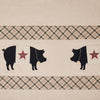 Cider Mill Primitive Pig Shower Curtain