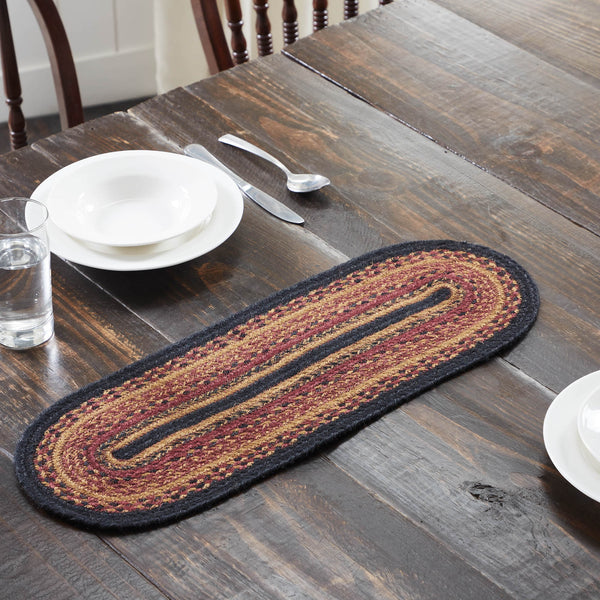 Heritage Farms Jute Braided Table Runner