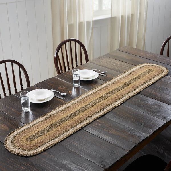 Kettle Grove Jute Braided Table Runners