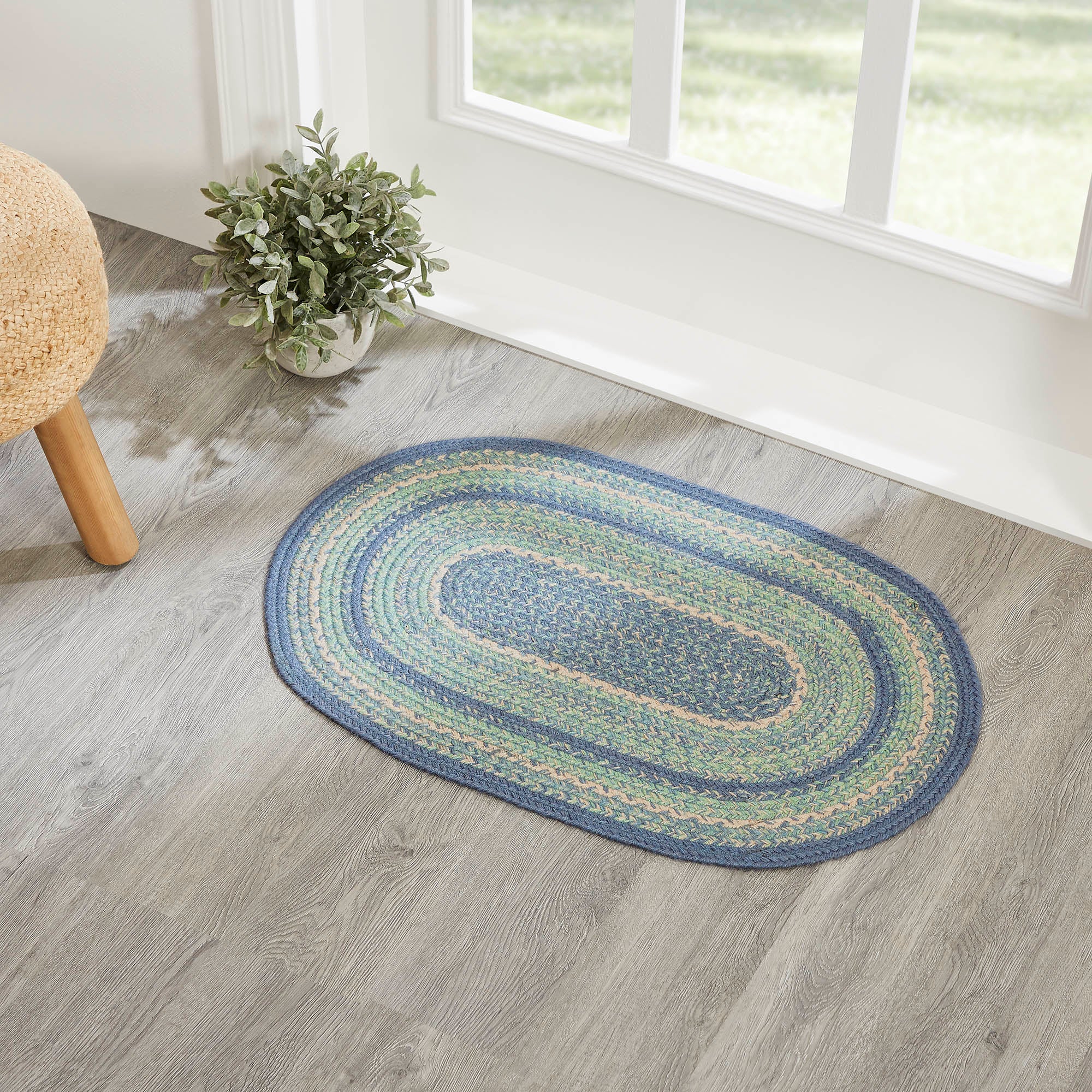 Jolie Jute Rugs Oval with Pad – KC Collections