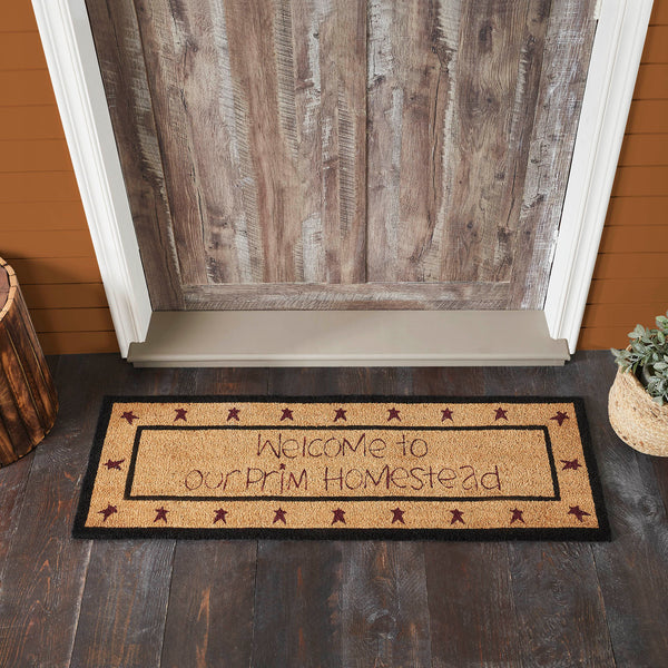 Connell Stars Welcome Coir Rug Rectangle